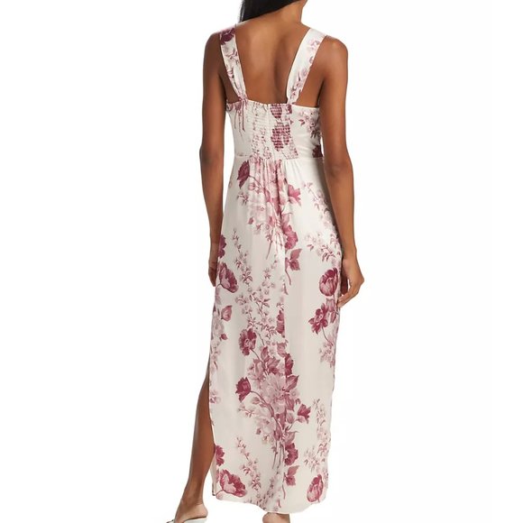 Reformation Earl Silk Dress - Christa - Picture 3 of 8